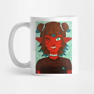 Fight Like A (Monster) Girl Mug